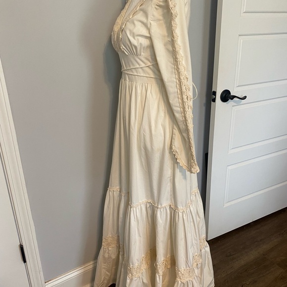 Vintage Gunne Sax maxi dress 1970s size 5 - Picture 2 of 16